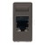 Priza telefon neagra RJ11 Gewiss GW21251